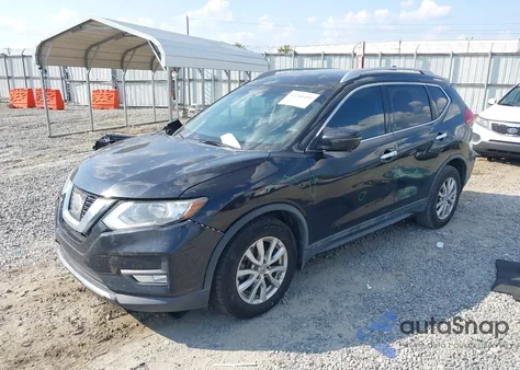 2017 Nissan Rogue Sv z USA, uszkodzony, nr VIN 5N1AT2MTXHC875698